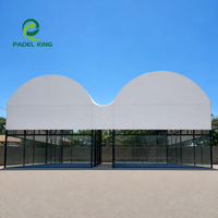 Toit rétractable en alliage d'aluminium avec structure télécommandée et résistance aux intempéries pour complexe hôtelier de luxe, fabricant sur mesure