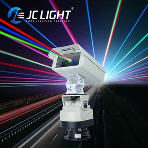 Ngoài trời không thấm nước di chuyển xoay mốc đường cao tốc bầu trời di chuyển đầu ánh sáng laser đầy đủ màu sắc 12W 16W 20W ánh sáng laser - Product Image 2