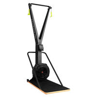 Machine d'entraînement de ski mécanique pour cardio-training corporel complet avec écran LED et réglage de la vitesse