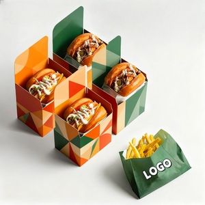 Offre Spéciale emballage en papier kraft imprimé personnalisé à emporter frites poulet frit coréen <span class=keywords><strong>oeuf</strong></span> goutte boîte à sandwich échantillon gratuit - Product Image 4