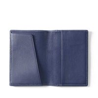 Porte-passeport mince et étiquette de bagage coffret cadeau de voyage personnalisé RFID PU cuir porte-passeport couverture