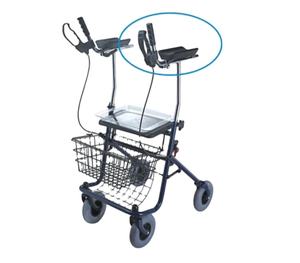 Высококачественные регулируемые по высоте складные ходунки - Product Image 3