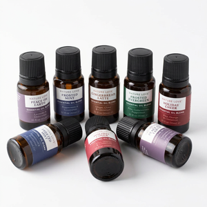 Meilleur fabricant de qualité thérapeutique 6/4 bouteille d'huile coffret cadeau 10ml 30ml hydratant blanchissant massage thé lavande jojoba GMP - Product Image 1