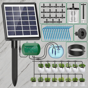 Năng lượng mặt trời tự động ban công tưới nước Kit nhà máy trong nhà vườn hệ thống tưới nhỏ giọt tự nước hệ thống nhỏ giọt - Product Image 1