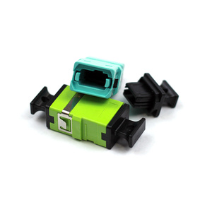 MPO-12/16/24/32 sợi quang Adapter Coupler với mặt bích/witoutflange, chìa khóa lên để xuống sợi quang Adapter Quang Coupler MTP MPO - Product Image 3