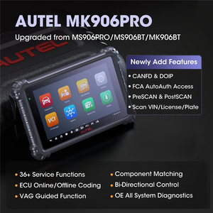 Zwnav Autel xe chẩn đoán maxicom mk906 <span class=keywords><strong>Pro</strong></span> xe công cụ Chẩn đoán tiên tiến lập trình OBD2 máy quét công cụ ô tô tự động quét vin - Product Image 2