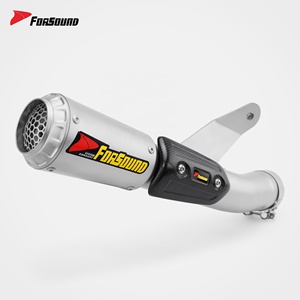 Sistema de Escape para Motocicleta Forsound, <span class=keywords><strong>Precio</strong></span> de Fábrica al por Mayor, Estilo <span class=keywords><strong>MotoGP</strong></span>, Punta Corta, para BMW S1000RR, Acero Inoxidable - Product Image 3