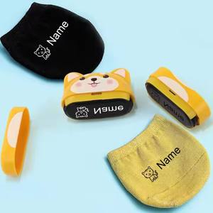 <span class=keywords><strong>Timbro</strong></span> in Plastica Impermeabile con Design di Animali Carini, Inchiostro Bianco, Timbri Personalizzati <span class=keywords><strong>per</strong></span> <span class=keywords><strong>Tessuti</strong></span>, Bicolore, Modello 36x11mm <span class=keywords><strong>per</strong></span> Giocattoli <span class=keywords><strong>per</strong></span> Bambini - Product Image 4