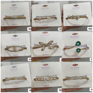 250224 Bracciale XUPING Gioielli all'ingrosso Cina Bracciale in rame da donna placcato oro 14K Gioielli alla moda - Product Image 2