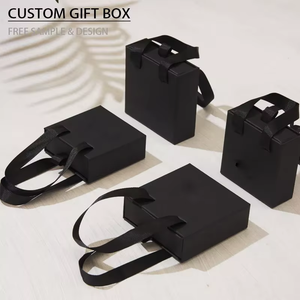 Customized Rectangle Jewelry Packaging <b>Box</b> with Lid and Handle for <b>Bracelets</b> Display Storage Printed Logo Design - Product Image 3