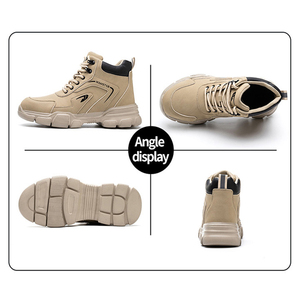Zapatos de seguridad antiperforación cálidos, calzado de trabajo personalizado, nuevo, para Otoño e Invierno - Product Image 4