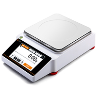 Báscula Digital Electrónica de Laboratorio Mountscale YP5002PRO de 5 kg, Alta Precisión 0.01g 10mg, Pantalla Táctil, Compatible con OEM y ODM