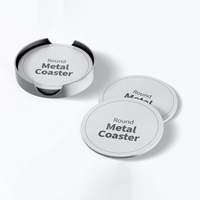 Sous-verres de protection de table de forme ronde carrée personnalisée promotionnelle pour boissons whisky tasse à café pour cadeaux de pendaison de crémaillère