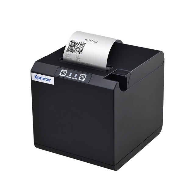 Xprinter XP-58IIK 58mm Thermal Printer Support QR CODE USB POS Desktop Receipt Printer for Small Business