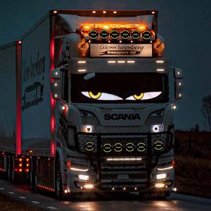 LOY汽车发光二极管广告屏Proluxion面板柔性魔鬼眼睛灯桌子卡车车窗发光二极管灯标牌 - Product Image 1