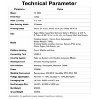 Impresora de Sublimación de Formato Grande de 3.2m I3200-A1, 2 Cabezales, Máquina de Impresión Digital Textil para Venta al Por Mayor