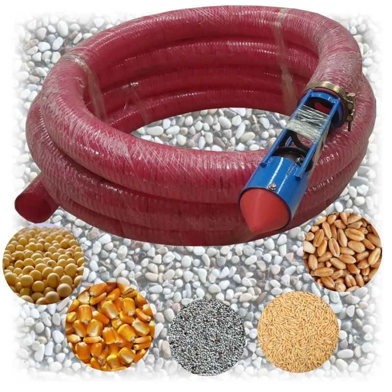 Automatisches Getreideförderband landwirtschaftspumpe Getreidelader flexibler Schraubenmacher Förderband für den heimgebrauch tragbar