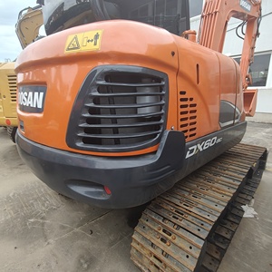 รถขุดมือสอง DOOSAN DX60-9C 6 ตัน เครื่องยนต์ยันม่าร์ ปั๊มไฮดรอลิก Doosan Mottrol มอเตอร์วาล์ว KYB ใช้งานมาแล้ว 1200-2000 ชั่วโมง สภาพ 90% ใหม่ 0.26 เมตร - Product Image 5