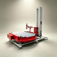 Máquina Envolvedora de Palés en Línea para Embalaje de Cartón Corrugado con Envolvedora de Palés Automática