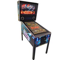 Vente chaude : Machine de flipper virtuelle rétro à pièces de monnaie de 32 pouces, jeu de flipper électronique, 4K, 66/96/1220 jeux pour les enfants de 6 ans et plus