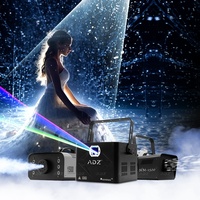 Guangzhou Fabrik 3 Watt 5 Watt 10 Watt Cinderella-Effekt Hochzeits-RGB-Laser+Schnee+Rauchmaschine Indoor-Laserlichtprojektor