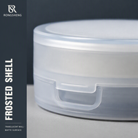 Étui compact rond vide personnalisé de qualité supérieure pour fond de teint coussin d'air, emballage cosmétique pour marques de beauté