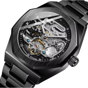 Reloj de Pulsera de Lujo de Primera Marca, Automático, Mecánico, de Acero Inoxidable, con Esqueleto Visible - Product Image 2