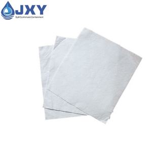 Tampon absorbant blanc en ABS Meltblown, 43 cm x 48 cm x 3 mm, pour huile uniquement - Product Image 4