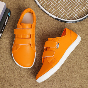 Zapatos Deportivos Amarillos con Velcro, Cómodos para Caminar, Combinan con Todo, para Uso Diario, Superficie Resistente a las Manchas, Suela Plana y Suave - Product Image 2