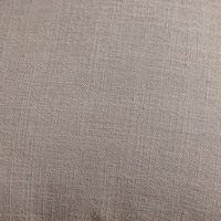 Housse de coussin géométrique tissée en faux lin solide de Innermor Home Decor, personnalisable pour canapé