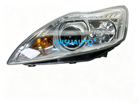 Luces de Circulación Diurna en Forma de U Fáciles de Modificar CQL, Faros Delanteros de Proyector Bi-LED, Láser G5 Liner para Ford Focus 2 2007-2011