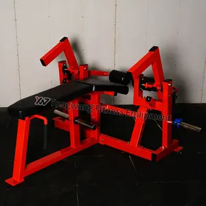 Gym Equipment Plate Load Gym Equipment Plate Loaded Strength Iso-Lateral Leg Curl Machine-1627 Fitness Equipment Wholesale