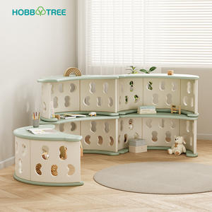 Gabinete de almacenamiento multifuncional <span class=keywords><strong>con</strong></span> función de marco de escalada Estantería de <span class=keywords><strong>escritorio</strong></span> para niños Estante combinado para estantes de almacenamiento - Product Image 1