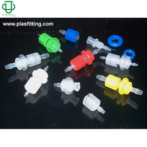 ข้อต่อพลาสติก PP-Nylon ขนาด 1/4-28UNF แบบเกลียวใน สำหรับยึดผ่านแผ่นเพื่อเชื่อมต่อท่ออ่อน - Product Image 4