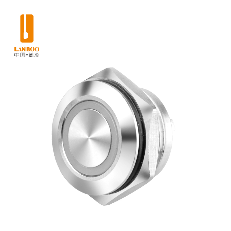 <strong>12mm</strong> 16mm 19mm 22mm Metal <strong>Momentary</strong> Reset Short Ultrathin Touch Tact Waterproof <strong>Push</strong> <strong>Button</strong> <strong>Switch</strong> 5V-24V 220V Light LED DIY