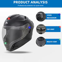 Casques de moto intégrales de course Enduro de haute qualité en gros OEM/ODM