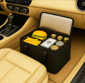 <span class=keywords><strong>Sac</strong></span> isotherme réutilisable à fermeture éclair pliable chaud froid <span class=keywords><strong>transport</strong></span> d'aliments camping congélateur pizza - Product Image 4