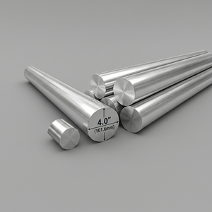 Barra Redonda de Aleación de Aluminio 6005 T6 Serie 6000, Estándar ASTM, 4 Pulgadas de Diámetro, 101.6 mm de Longitud, Servicio de Corte de Marca OEM - Product Image 4