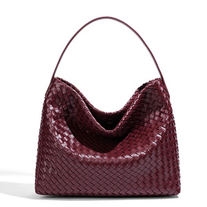 Exclusivo para <span class=keywords><strong>AliExpress</strong></span>, Bolso de <span class=keywords><strong>Mujer</strong></span> de Gran Capacidad, Tejido y de Gamuza Vintage, Bolso Tote de Moda, Bolso de Hombro Único - Product Image 1