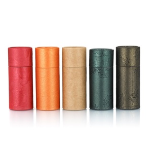 Decorazione 20ml 30ml 50ml confezione regalo di <span class=keywords><strong>natale</strong></span> cosmetica rossetto essenza imballaggio rotondo scatola di carta tubo - Product Image 2