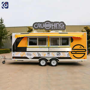 Camion de restauration mobile CAMPTRL avec cuisine complète, remorque alimentaire, camion à snacks, pizza, café, camion à glaces, remorque de restaurant américaine - Product Image 3