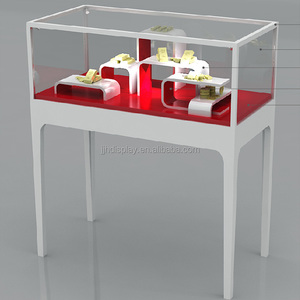 Cao cấp đồ trang sức sang trọng kiosk thiết kế tùy chỉnh nhà máy Thủy Tinh Độc Đáo đồ trang sức Showcase tủ trưng bày cho đồ trang sức Showcase sử dụng - Product Image 5