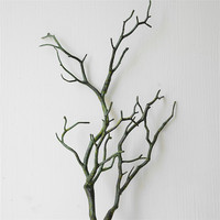 Branches de plantes artificielles en plastique Faux Corail Branches Simulation Branches d'arbres séchés pour la décoration de mariage à la maison