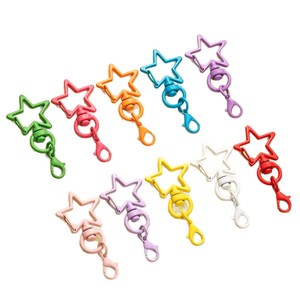 Porte-clés Autonomie Star Lobster en alliage coloré pour téléphone, breloque, accessoires DIY, lot en vrac - Product Image 3