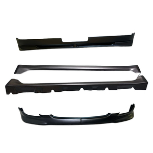 Kit carrosserie pour Vitz RS modèle 2004-2008 avec lèvre avant, lèvre arrière et jupes latérales en ABS, sans couleur - Product Image 6