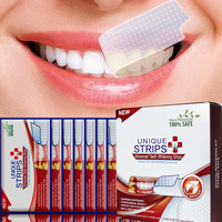 Sus propios dientes, marca Withening, efecto instantáneo, blanqueamiento de dientes, tiras blanqueadoras sin peróxido, 14 pares/caja