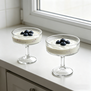 <span class=keywords><strong>Verre</strong></span> à pudding sur pied transparent, coupe à <span class=keywords><strong>milkshake</strong></span>, mousse, dessert, bol à glace <span class=keywords><strong>vintage</strong></span>, <span class=keywords><strong>verre</strong></span> à jus, gobelets, <span class=keywords><strong>verre</strong></span> à cocktail - Product Image 2