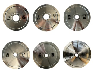 Dischi Pesi Calibrati per Bilanciere da Palestra, Peso Standard, Varie Misure, per Allenamento di Sollevamento Pesi - Product Image 4