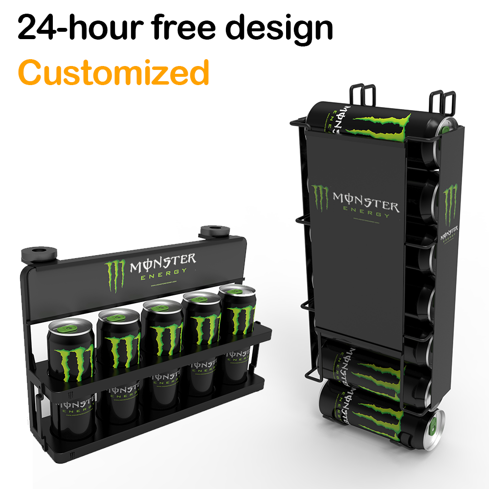 Apache Customized Metal Beverage Can Top Display Rack Hot Selling Supermarket Special for Beverage Display — view 2