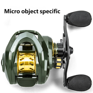 <span class=keywords><strong>Moulinet</strong></span> de pêche léger en métal à lancer long, <span class=keywords><strong>moulinet</strong></span> de pêche robuste pour leurres, rapport de transmission 6,3:1, utilisation à droite, vente en gros - Product Image 1